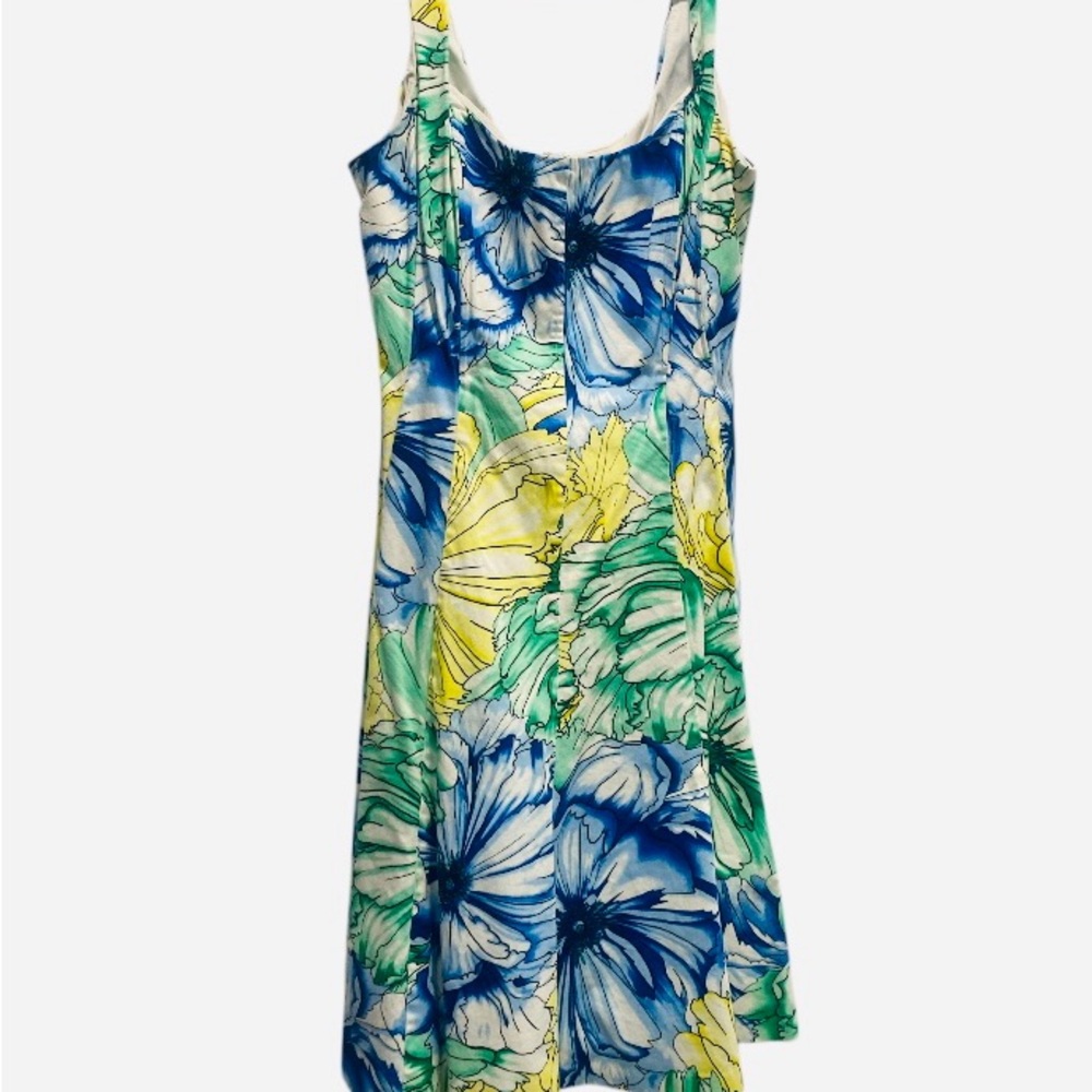 Nine West Vibrant Floral Mini Dress